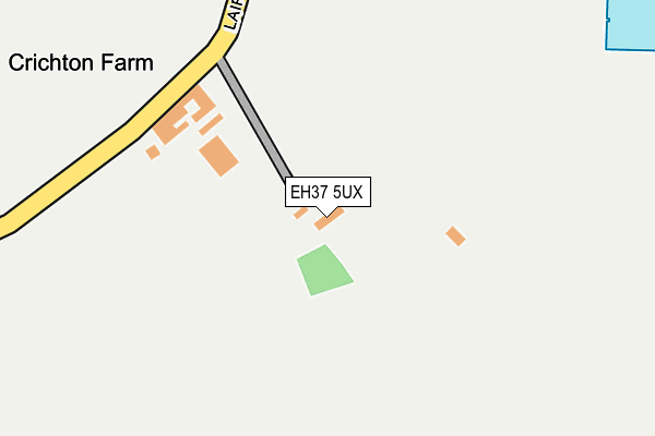 EH37 5UX map - OS OpenMap – Local (Ordnance Survey) EH37 5UX map - OS OpenMap – Local (Ordnance Survey)