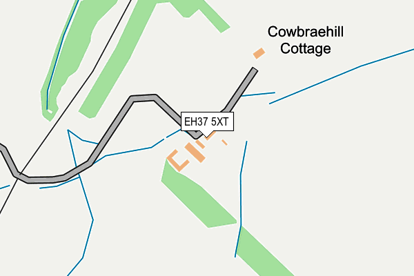 EH37 5XT map - OS OpenMap – Local (Ordnance Survey) EH37 5XT map - OS OpenMap – Local (Ordnance Survey)