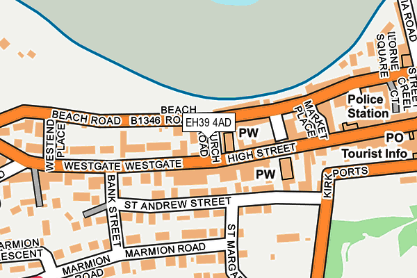 EH39 4AD map - OS OpenMap – Local (Ordnance Survey) EH39 4AD map - OS OpenMap – Local (Ordnance Survey)