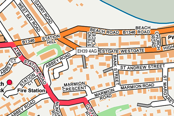 EH39 4AG map - OS OpenMap – Local (Ordnance Survey) EH39 4AG map - OS OpenMap – Local (Ordnance Survey)