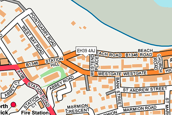 EH39 4AJ map - OS OpenMap – Local (Ordnance Survey) EH39 4AJ map - OS OpenMap – Local (Ordnance Survey)