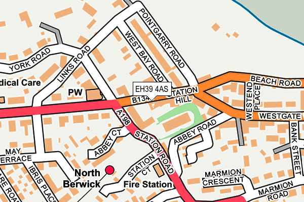 EH39 4AS map - OS OpenMap – Local (Ordnance Survey) EH39 4AS map - OS OpenMap – Local (Ordnance Survey)