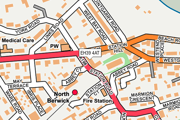EH39 4AT map - OS OpenMap – Local (Ordnance Survey) EH39 4AT map - OS OpenMap – Local (Ordnance Survey)