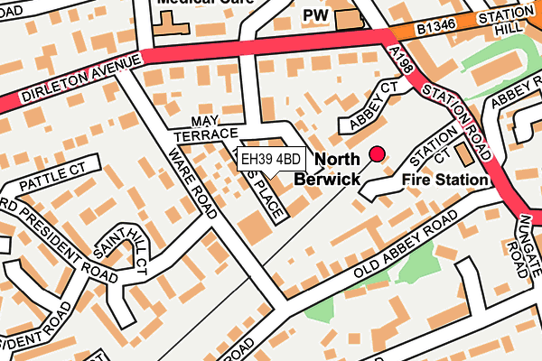 EH39 4BD map - OS OpenMap – Local (Ordnance Survey) EH39 4BD map - OS OpenMap – Local (Ordnance Survey)