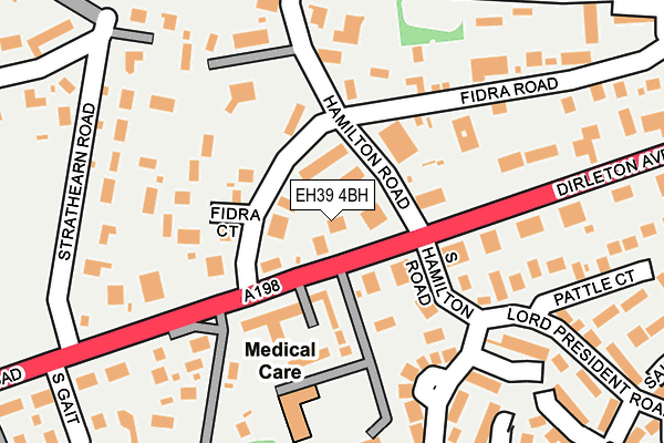 EH39 4BH map - OS OpenMap – Local (Ordnance Survey) EH39 4BH map - OS OpenMap – Local (Ordnance Survey)
