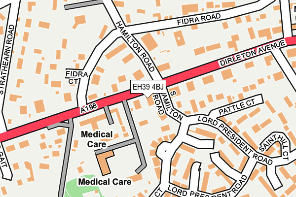 EH39 4BJ map - OS OpenMap – Local (Ordnance Survey) EH39 4BJ map - OS OpenMap – Local (Ordnance Survey)