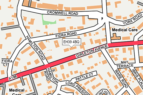 EH39 4BQ map - OS OpenMap – Local (Ordnance Survey) EH39 4BQ map - OS OpenMap – Local (Ordnance Survey)