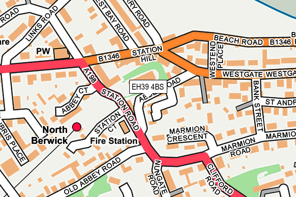 EH39 4BS map - OS OpenMap – Local (Ordnance Survey) EH39 4BS map - OS OpenMap – Local (Ordnance Survey)