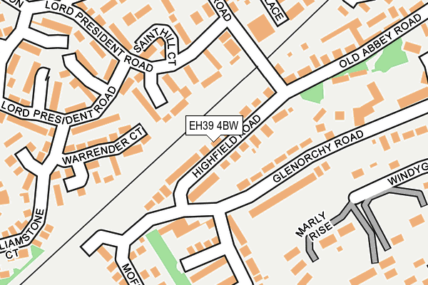 EH39 4BW map - OS OpenMap – Local (Ordnance Survey) EH39 4BW map - OS OpenMap – Local (Ordnance Survey)