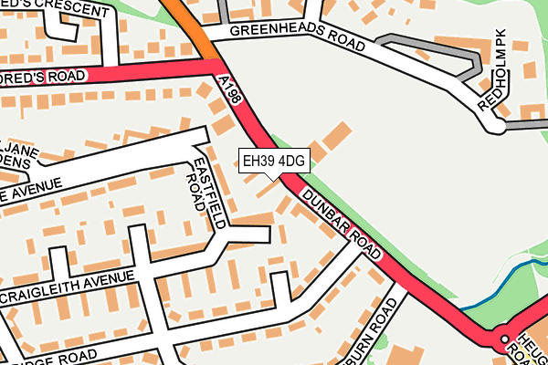 EH39 4DG map - OS OpenMap – Local (Ordnance Survey) EH39 4DG map - OS OpenMap – Local (Ordnance Survey)