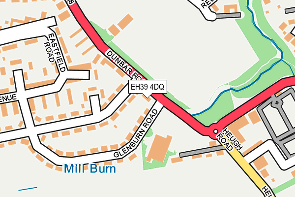 EH39 4DQ map - OS OpenMap – Local (Ordnance Survey) EH39 4DQ map - OS OpenMap – Local (Ordnance Survey)