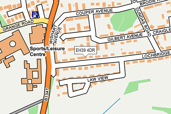 EH39 4DR map - OS OpenMap – Local (Ordnance Survey) EH39 4DR map - OS OpenMap – Local (Ordnance Survey)