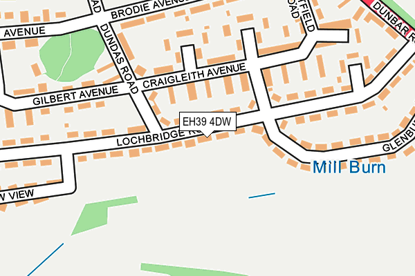EH39 4DW map - OS OpenMap – Local (Ordnance Survey) EH39 4DW map - OS OpenMap – Local (Ordnance Survey)