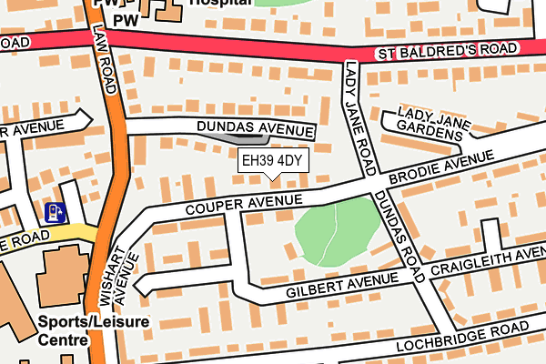 EH39 4DY map - OS OpenMap – Local (Ordnance Survey) EH39 4DY map - OS OpenMap – Local (Ordnance Survey)