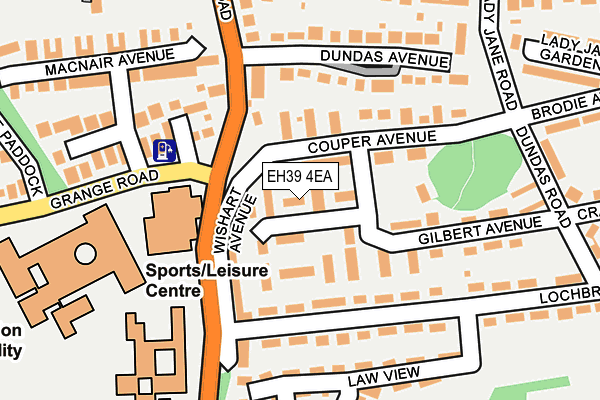EH39 4EA map - OS OpenMap – Local (Ordnance Survey) EH39 4EA map - OS OpenMap – Local (Ordnance Survey)