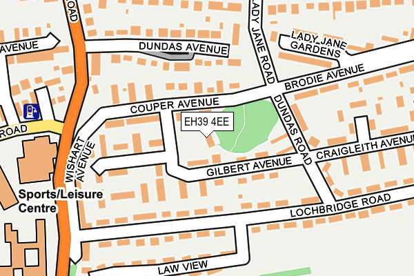 EH39 4EE map - OS OpenMap – Local (Ordnance Survey) EH39 4EE map - OS OpenMap – Local (Ordnance Survey)