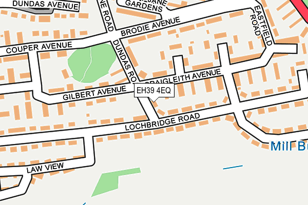 EH39 4EQ map - OS OpenMap – Local (Ordnance Survey) EH39 4EQ map - OS OpenMap – Local (Ordnance Survey)