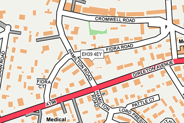 EH39 4EY map - OS OpenMap – Local (Ordnance Survey) EH39 4EY map - OS OpenMap – Local (Ordnance Survey)