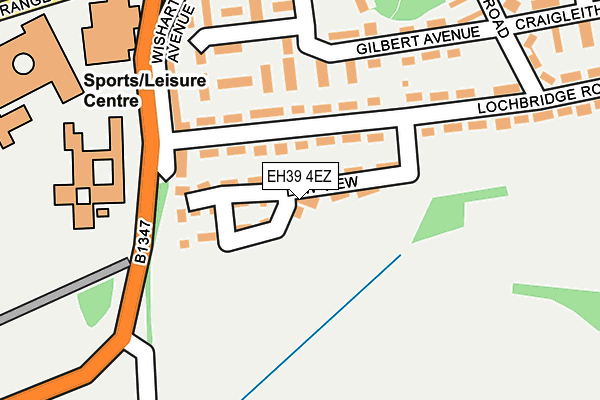 EH39 4EZ map - OS OpenMap – Local (Ordnance Survey) EH39 4EZ map - OS OpenMap – Local (Ordnance Survey)