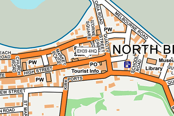 EH39 4HQ map - OS OpenMap – Local (Ordnance Survey) EH39 4HQ map - OS OpenMap – Local (Ordnance Survey)