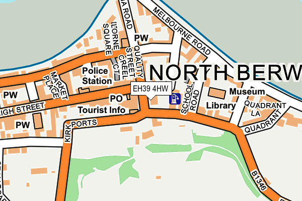 EH39 4HW map - OS OpenMap – Local (Ordnance Survey) EH39 4HW map - OS OpenMap – Local (Ordnance Survey)