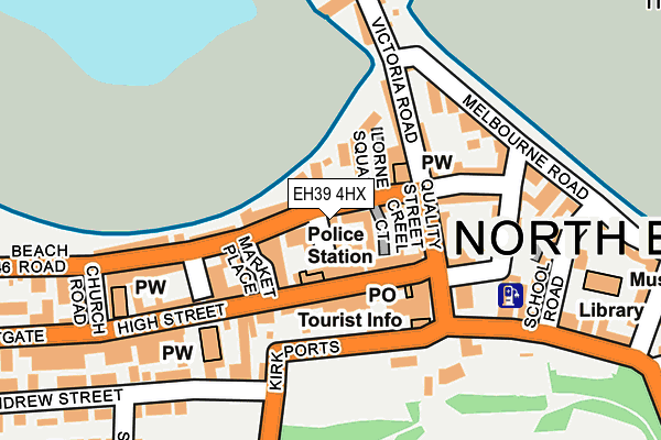 EH39 4HX map - OS OpenMap – Local (Ordnance Survey) EH39 4HX map - OS OpenMap – Local (Ordnance Survey)