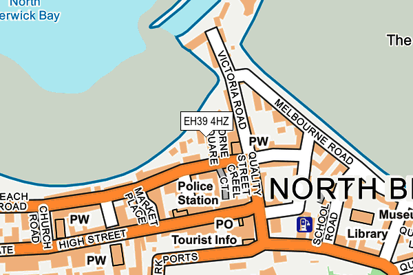 EH39 4HZ map - OS OpenMap – Local (Ordnance Survey) EH39 4HZ map - OS OpenMap – Local (Ordnance Survey)