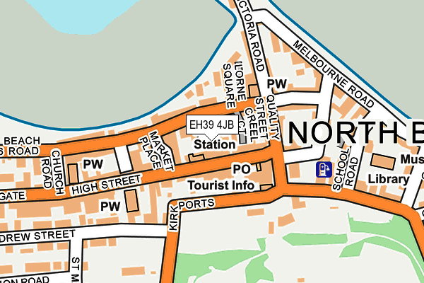 EH39 4JB map - OS OpenMap – Local (Ordnance Survey) EH39 4JB map - OS OpenMap – Local (Ordnance Survey)