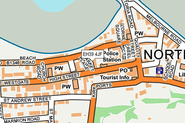 EH39 4JF map - OS OpenMap – Local (Ordnance Survey) EH39 4JF map - OS OpenMap – Local (Ordnance Survey)
