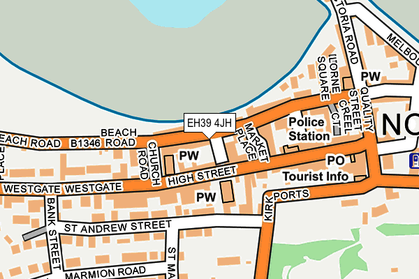 EH39 4JH map - OS OpenMap – Local (Ordnance Survey) EH39 4JH map - OS OpenMap – Local (Ordnance Survey)
