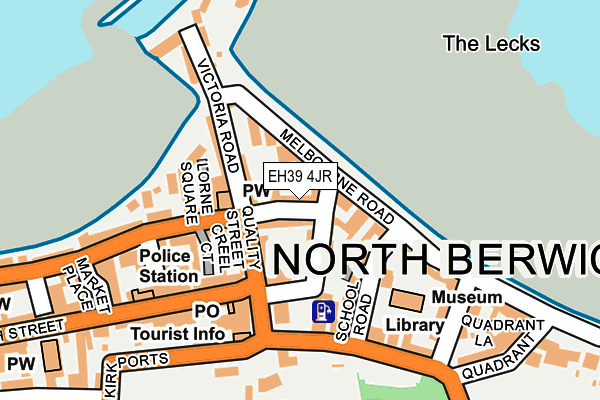 EH39 4JR map - OS OpenMap – Local (Ordnance Survey) EH39 4JR map - OS OpenMap – Local (Ordnance Survey)