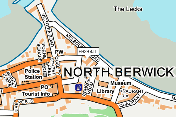EH39 4JT map - OS OpenMap – Local (Ordnance Survey) EH39 4JT map - OS OpenMap – Local (Ordnance Survey)