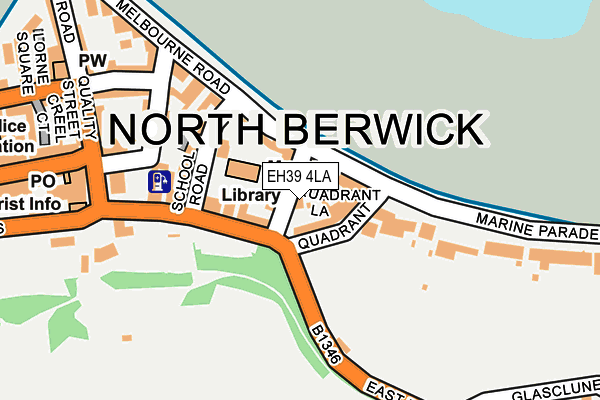 EH39 4LA map - OS OpenMap – Local (Ordnance Survey) EH39 4LA map - OS OpenMap – Local (Ordnance Survey)