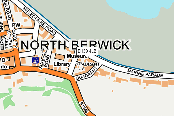 EH39 4LB map - OS OpenMap – Local (Ordnance Survey) EH39 4LB map - OS OpenMap – Local (Ordnance Survey)