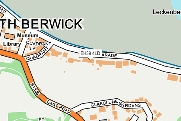 EH39 4LD map - OS OpenMap – Local (Ordnance Survey) EH39 4LD map - OS OpenMap – Local (Ordnance Survey)