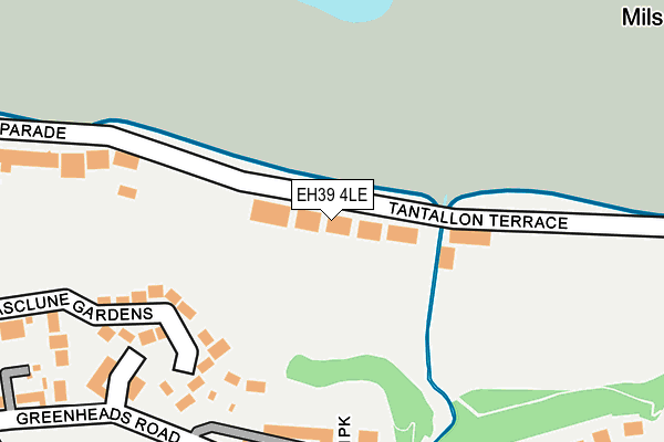 EH39 4LE map - OS OpenMap – Local (Ordnance Survey) EH39 4LE map - OS OpenMap – Local (Ordnance Survey)