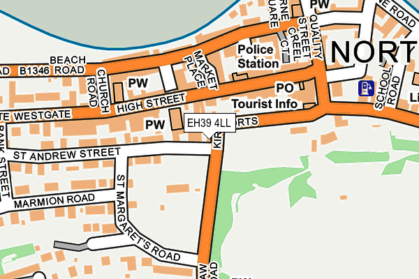 EH39 4LL map - OS OpenMap – Local (Ordnance Survey) EH39 4LL map - OS OpenMap – Local (Ordnance Survey)