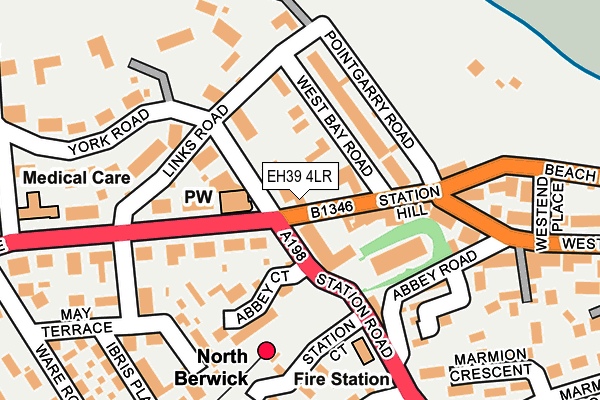 EH39 4LR map - OS OpenMap – Local (Ordnance Survey) EH39 4LR map - OS OpenMap – Local (Ordnance Survey)