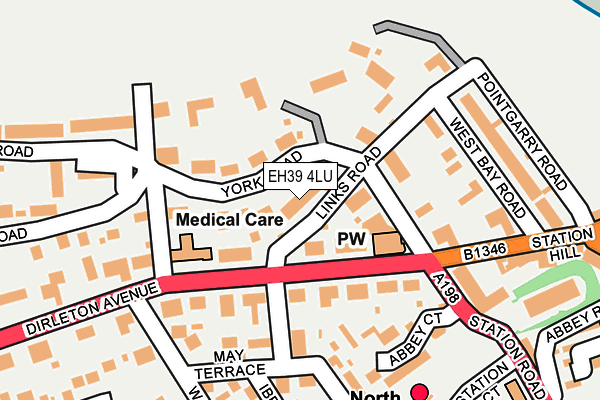 EH39 4LU map - OS OpenMap – Local (Ordnance Survey) EH39 4LU map - OS OpenMap – Local (Ordnance Survey)