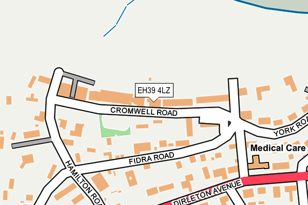 EH39 4LZ map - OS OpenMap – Local (Ordnance Survey) EH39 4LZ map - OS OpenMap – Local (Ordnance Survey)