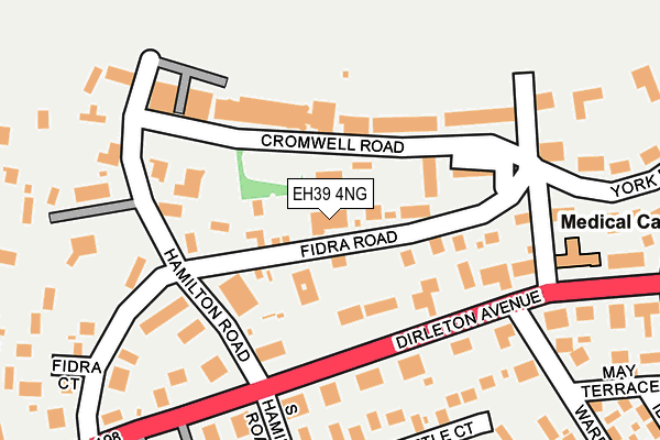 EH39 4NG map - OS OpenMap – Local (Ordnance Survey) EH39 4NG map - OS OpenMap – Local (Ordnance Survey)