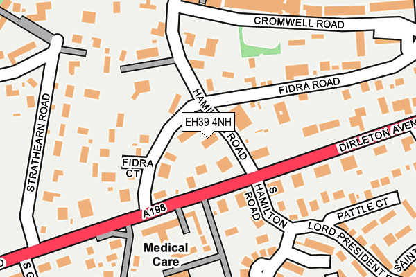 EH39 4NH map - OS OpenMap – Local (Ordnance Survey) EH39 4NH map - OS OpenMap – Local (Ordnance Survey)