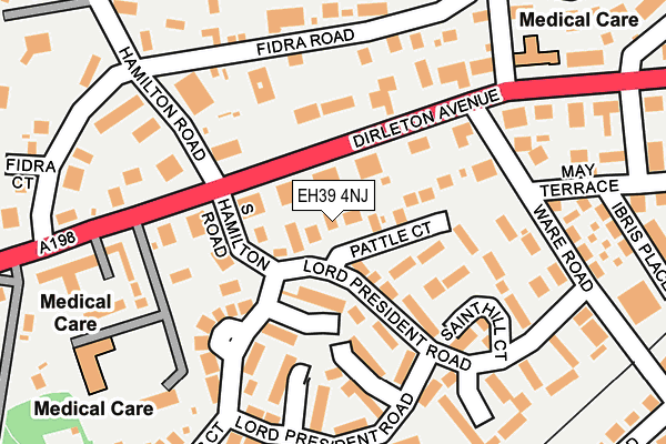 EH39 4NJ map - OS OpenMap – Local (Ordnance Survey) EH39 4NJ map - OS OpenMap – Local (Ordnance Survey)