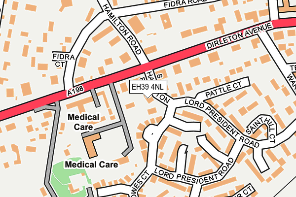 EH39 4NL map - OS OpenMap – Local (Ordnance Survey) EH39 4NL map - OS OpenMap – Local (Ordnance Survey)