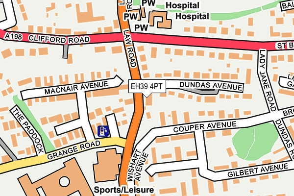 EH39 4PT map - OS OpenMap – Local (Ordnance Survey) EH39 4PT map - OS OpenMap – Local (Ordnance Survey)