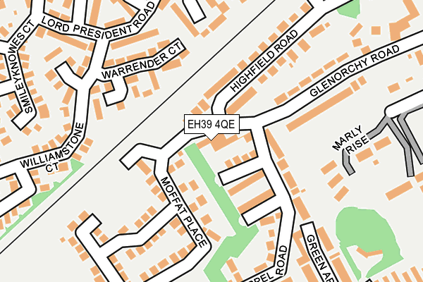 EH39 4QE map - OS OpenMap – Local (Ordnance Survey) EH39 4QE map - OS OpenMap – Local (Ordnance Survey)