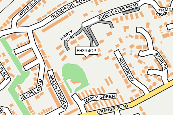 EH39 4QP map - OS OpenMap – Local (Ordnance Survey) EH39 4QP map - OS OpenMap – Local (Ordnance Survey)