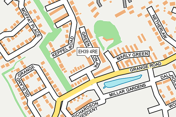 EH39 4RE map - OS OpenMap – Local (Ordnance Survey) EH39 4RE map - OS OpenMap – Local (Ordnance Survey)