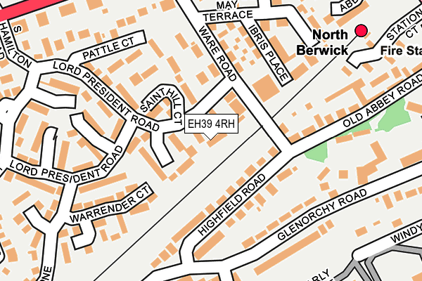 EH39 4RH map - OS OpenMap – Local (Ordnance Survey) EH39 4RH map - OS OpenMap – Local (Ordnance Survey)