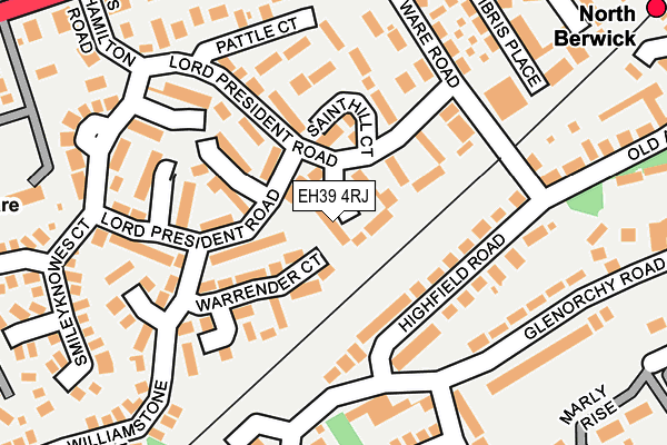 EH39 4RJ map - OS OpenMap – Local (Ordnance Survey) EH39 4RJ map - OS OpenMap – Local (Ordnance Survey)